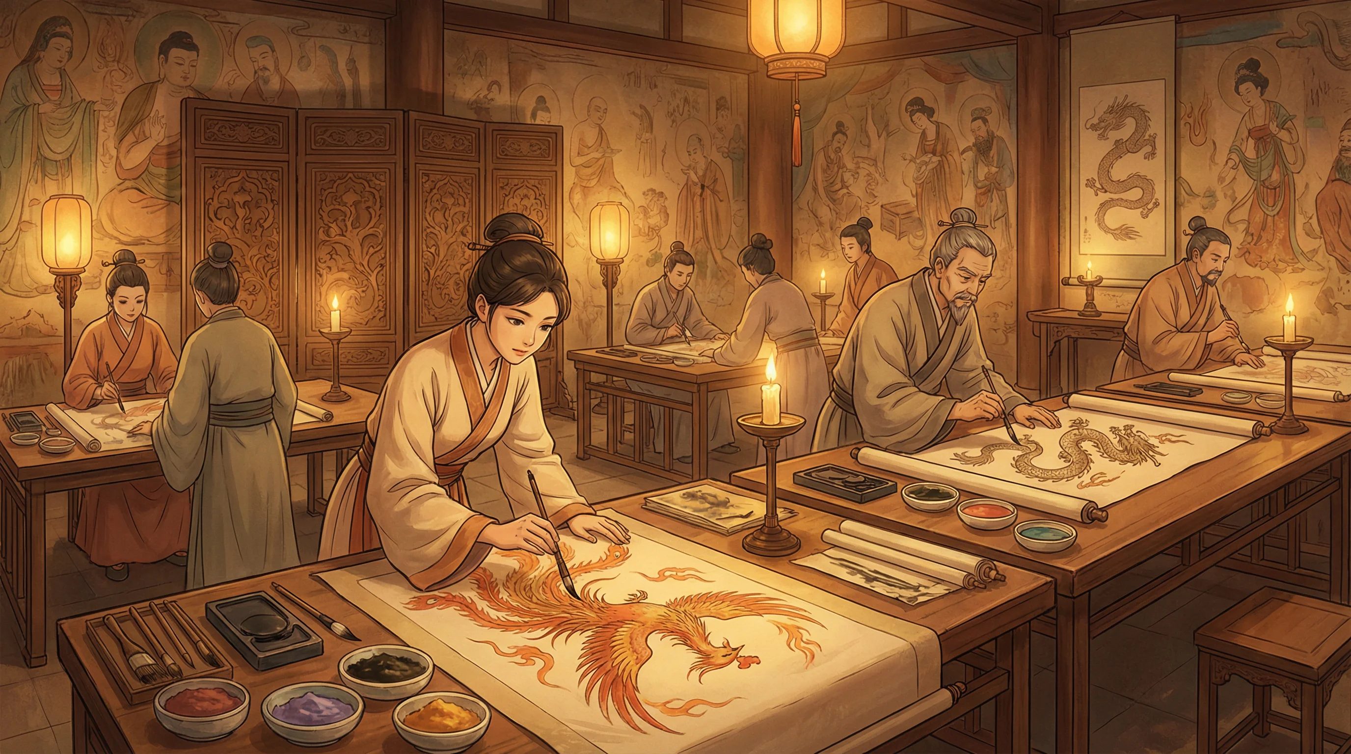 画师入驻 - 爱人体 看人体 国风动漫画师